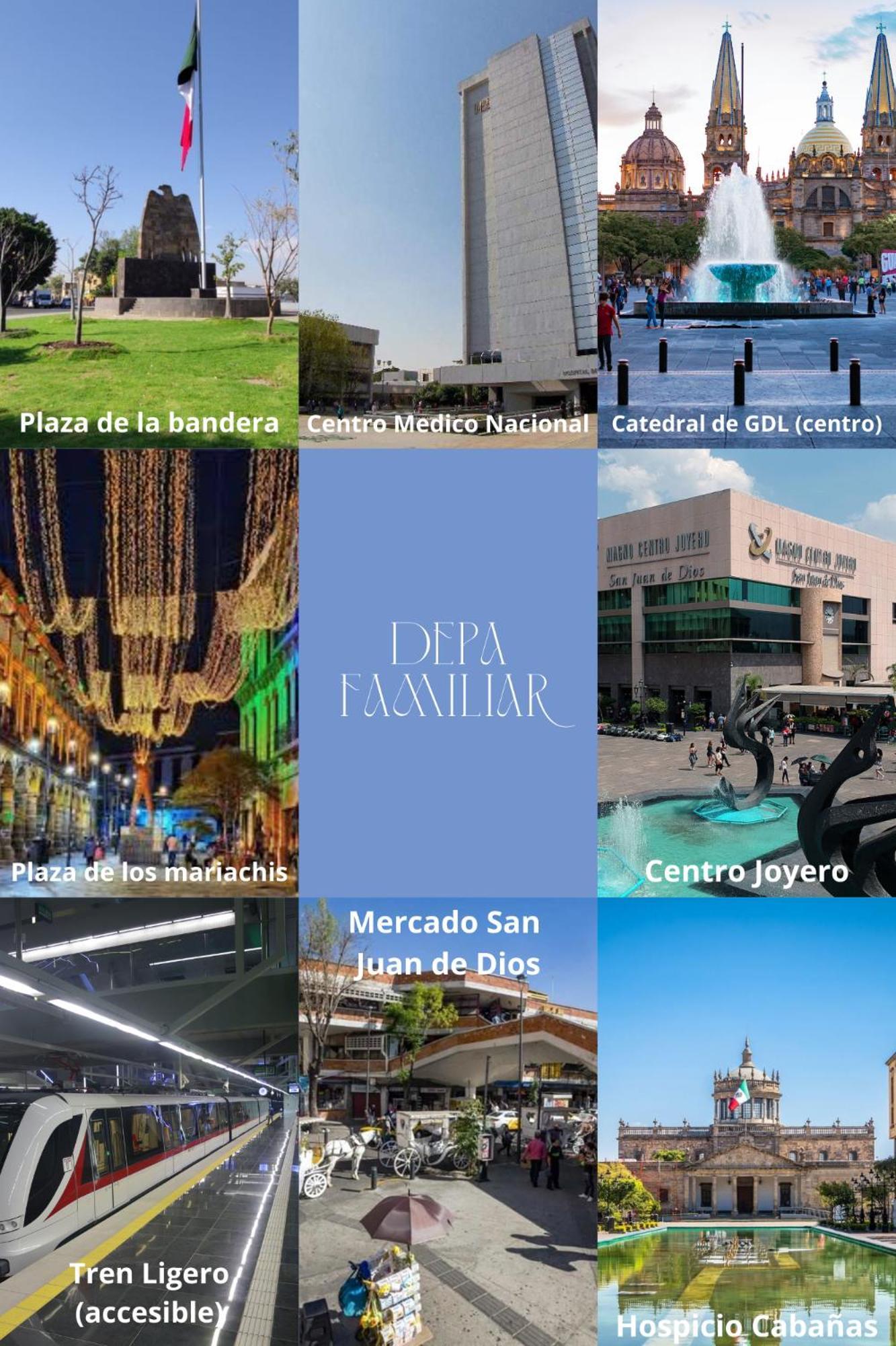 Apartamento Depa Familiar Centrico Gdl Con Estacionamiento Guadalajara Exterior foto